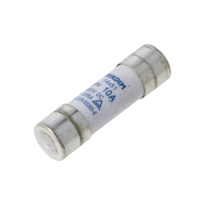 Siguranţă: siguranţă; 10A; 1kVDC; gPV; cilindrică; 14x51mm
