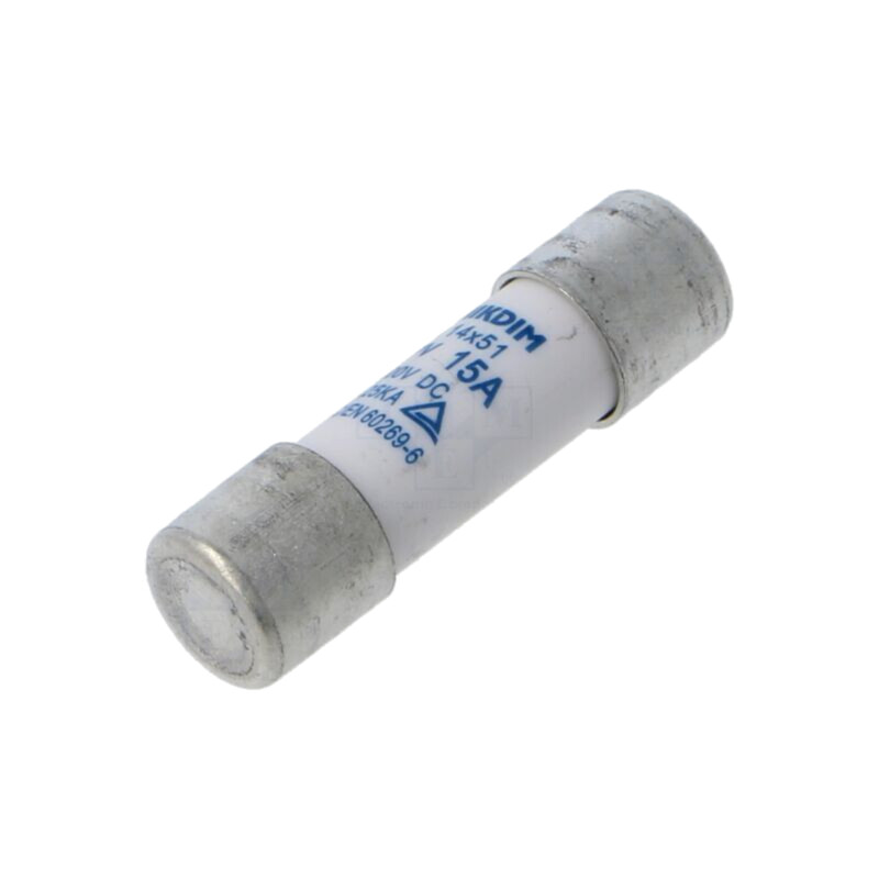Siguranţă: siguranţă; 15A; 1kVDC; gPV; cilindrică; 14x51mm