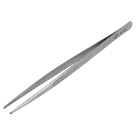 Pensetă; pt.lucrări de precizie; Tip pensetă: drept