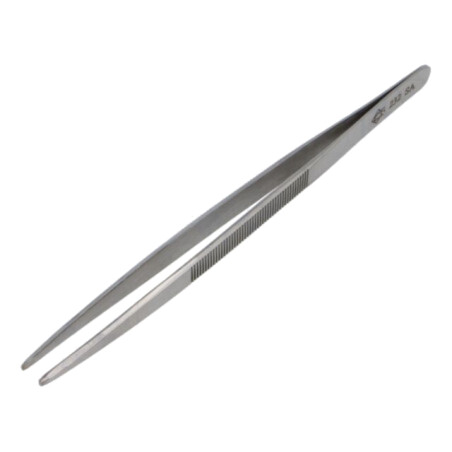 Pensetă; 150mm; Formă capăt vârf: plată; universale
