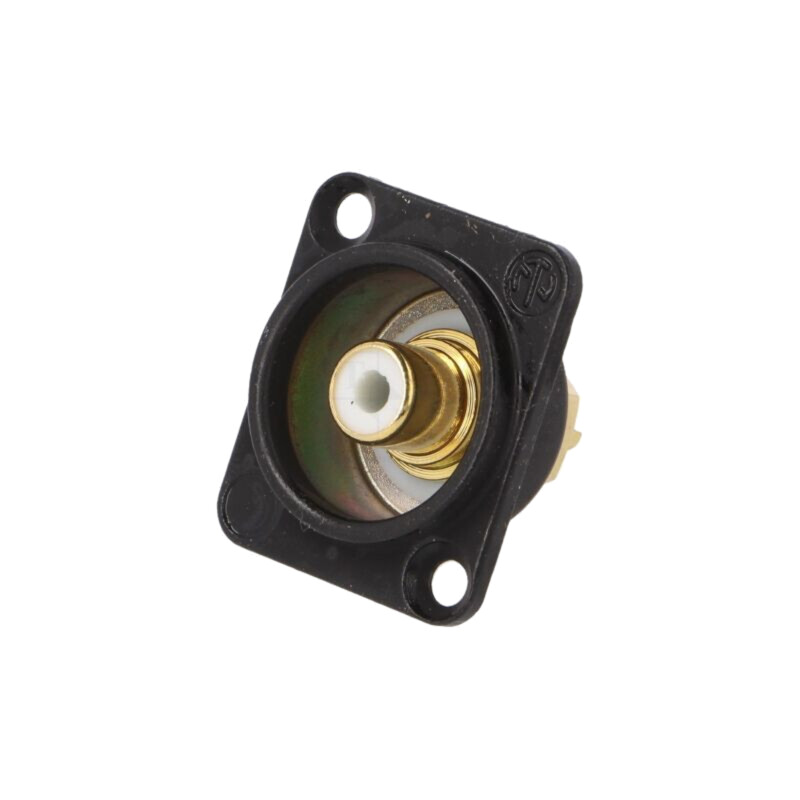 connector NYS367(RCA)WHITE IN BL/CR D-HOUS.