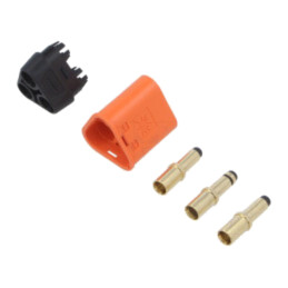 Conector: alimentare DC; mufă; tată; QS; 60A; 500V; PIN: 3; drept