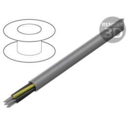 Cablu; ÖLFLEX® 440 P; 7G0,5mm2; neecranat; 300V,500V; Cu; litat