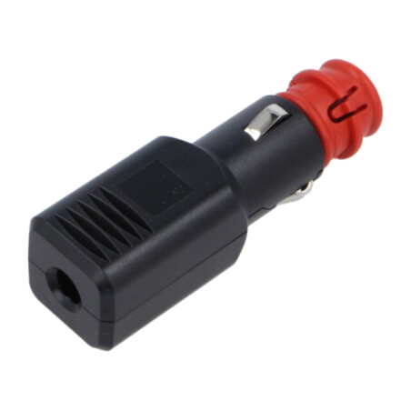 Mufă brichetă auto; terminal cu şurub; Tens.alim: 12÷24VDC; 15A