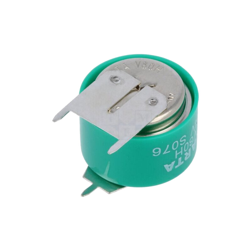 Acumul: Ni-MH; 2/V80H; 2,4V; 70mAh; 3pin,pol pozitiv: 2pin,pt.PCB Acumul: Ni-MH; 2/V80H; 2,4V; 70mAh; 3pin,pol pozitiv: 2pin,pt.PCB