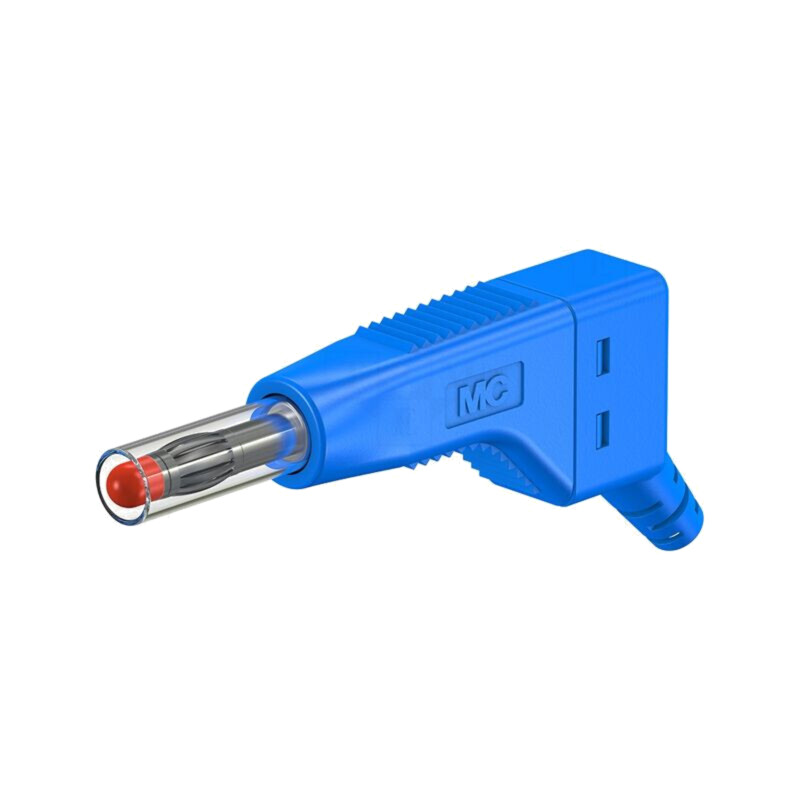 Conector: banană 4mm; mufă; 32A; 30VAC; 60VDC; albastră; 2,5mm2 Conector: banană 4mm; mufă; 32A; 30VAC; 60VDC; albastră; 2,5mm2