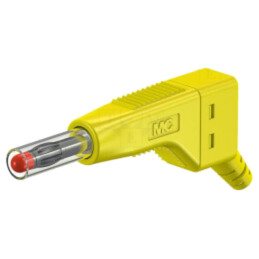 Conector: banană 4mm; mufă; 32A; 30VAC; 60VDC; galbenă; 2,5mm2