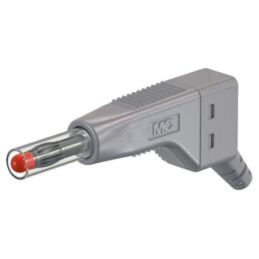Conector: banană 4mm; mufă; 32A; 30VAC; 60VDC; gri; 2,5mm2