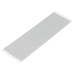 Conector: cablu jumper flexibil; P.cablu-bandă: 2,54mm; drepte