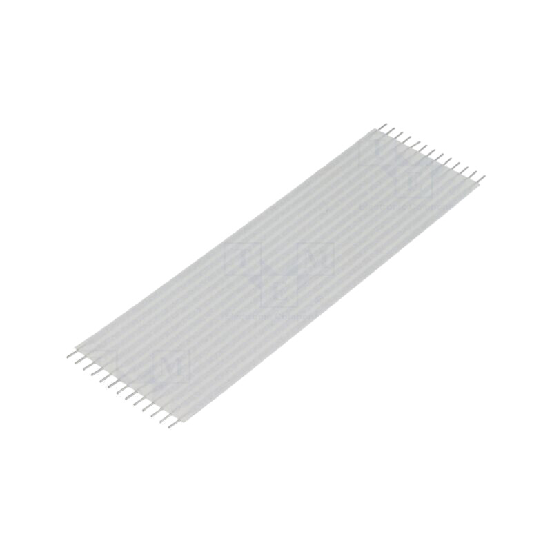 Conector: cablu jumper flexibil; P.cablu-bandă: 2,54mm; drepte