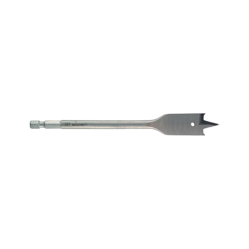 Burghiu; pt.lemn,tip lopată; Ø: 24mm; L: 152mm; oţel CV; blister Burghiu; pt.lemn,tip lopată; Ø: 24mm; L: 152mm; oţel CV; blister