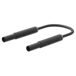 Cablu de măsurare; 19A; mufă banană 4 mm,din ambele părţi