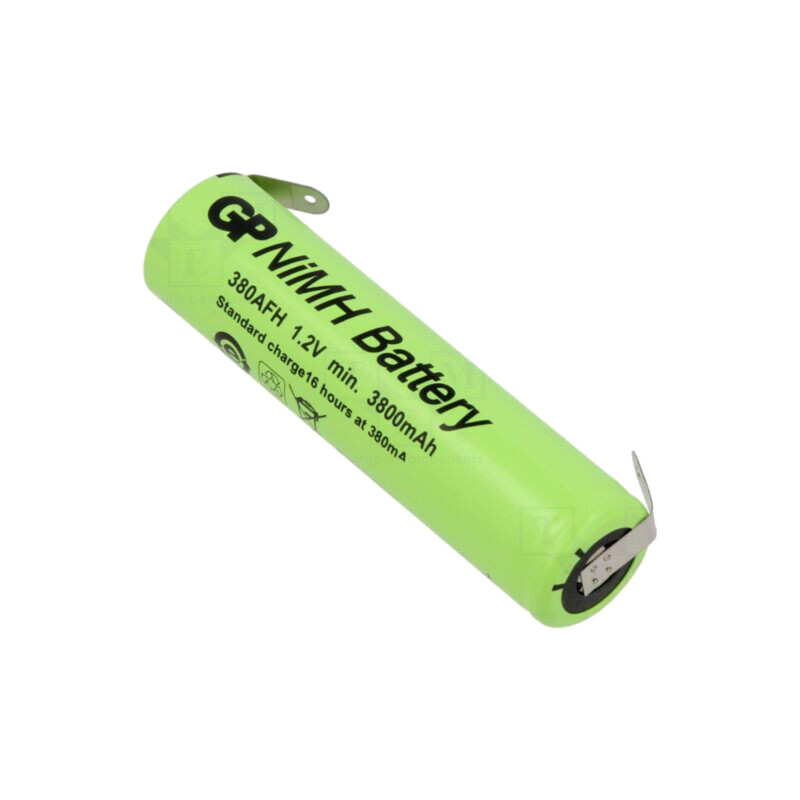 Acumul: Ni-MH; 7/5A; 1,2V; 3800mAh; urechi pentru lipire; 380mA Acumul: Ni-MH; 7/5A; 1,2V; 3800mAh; urechi pentru lipire; 380mA