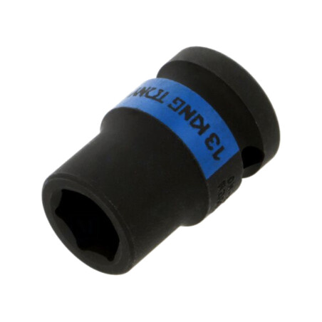 Cap; tubulară,cu impact; 13mm; 1/2"; Lung.manşon: 38mm; scurtă