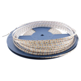 Bandă LED; alb cald; LED/m: 120; 8mm; IP20; 120°; 9,6W/m; CRImin: 90
