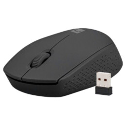 Mouse; neagră; USB A; fără fir,optic; Nr.butoane: 3; 10m