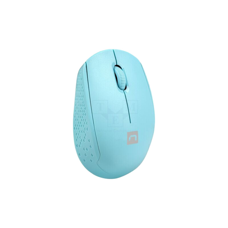Mouse; albastră; USB A; fără fir,optic; Nr.butoane: 3; 10m