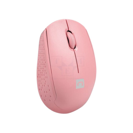 Mouse; roz; USB A; fără fir,optic; Nr.butoane: 3; 10m