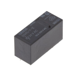 Releu: electromagnetic; SPDT; Ubobină: 24VAC; Icontacte max: 12A