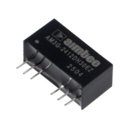 Convertor: DC/DC; 3W; Uintr: 18÷36VDC; Uieş: -12VDC; Uieş2: 12VDC