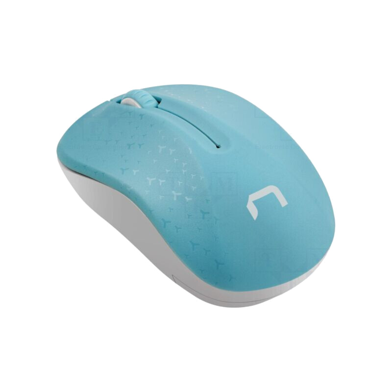 Mouse; albă,albastră; USB A; fără fir,optic; Nr.butoane: 3; 10m Mouse; albă,albastră; USB A; fără fir,optic; Nr.butoane: 3; 10m