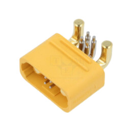 Conector: alimentare DC; soclu; tată; AS150U; 70A; 500V; PIN: 6(4+2)