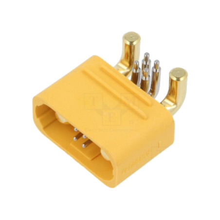 Conector: alimentare DC; soclu; tată; AS150U; 70A; 500V; PIN: 6(4+2)