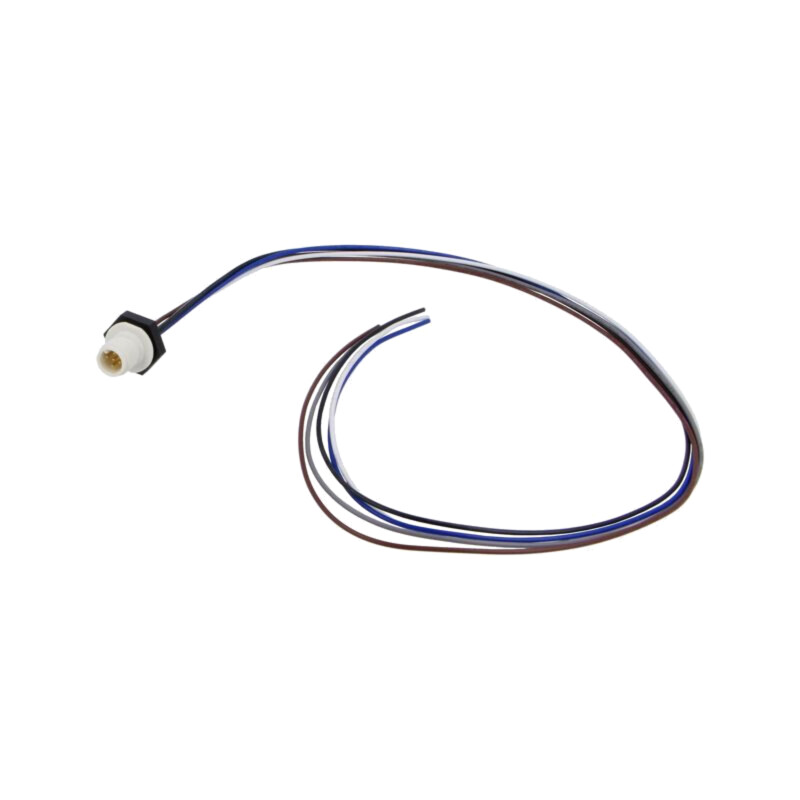 Conector: M12; soclu; tată; 2A; 60V; PIN: 5; IP67; drept; cabluri Conector: M12; soclu; tată; 2A; 60V; PIN: 5; IP67; drept; cabluri