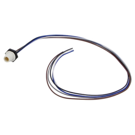 Conector: M12; soclu; tată; 2A; 60V; PIN: 5; IP67; drept; cabluri