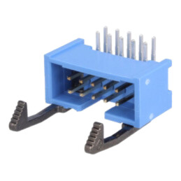 Conector: IDC; soclu; tată; PIN: 10; în unghi 90°; THT; 2,54mm; 2x5