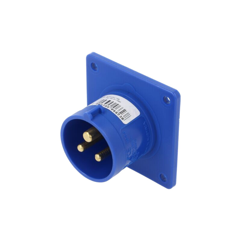 Conector: alimentare AC; soclu; tată; 16A; 230VAC; IEC 60309; IP44