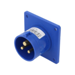 Conector: alimentare AC; soclu; tată; 16A; 230VAC; IEC 60309; IP44