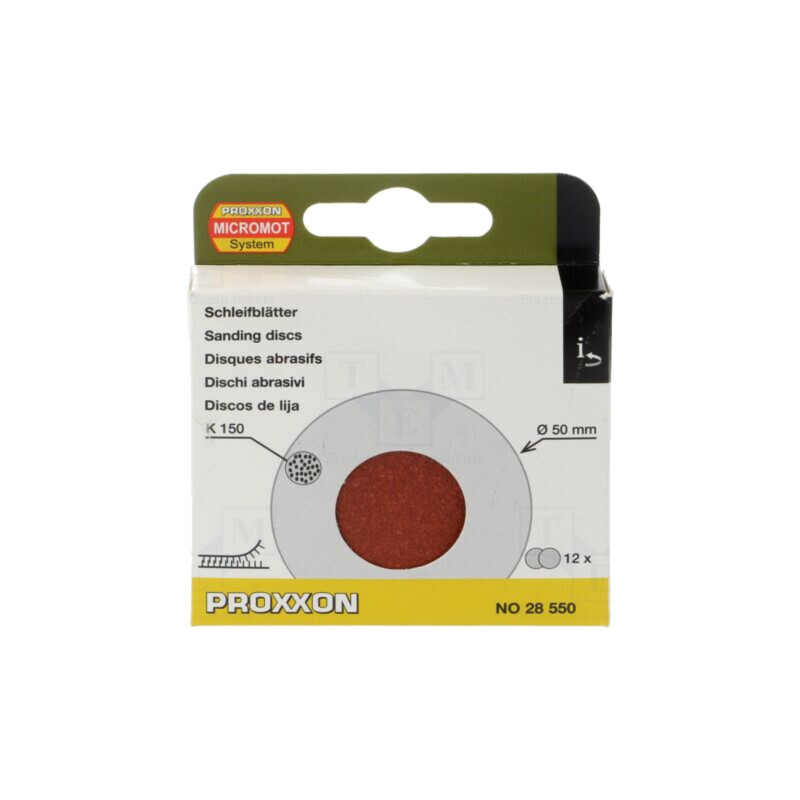 Disc de şlefuire; 50mm; Granularitate: 150; Fixare: autoadeziv