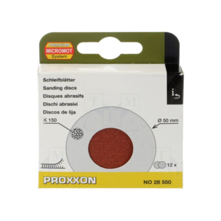 Disc de şlefuire; 50mm; Granularitate: 150; Fixare: autoadeziv