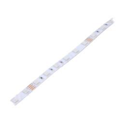 Bandă LED; RGB; 5050; LED/m: 60; 10mm; PCB albe; IP20; 120°; 14W/m