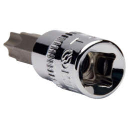 Cap; tubulară,Torx®; Vârf: Torx®; Dimensiune: TX09; 1/4"; 37,5mm