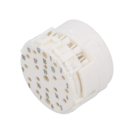 Conector: M23; inserturi de contact; PIN: 19(3+16); tată; pe cablu