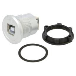 Adaptor; USB A soclu,USB B soclu; USB 2.0; Filet: M22; 1÷10mm