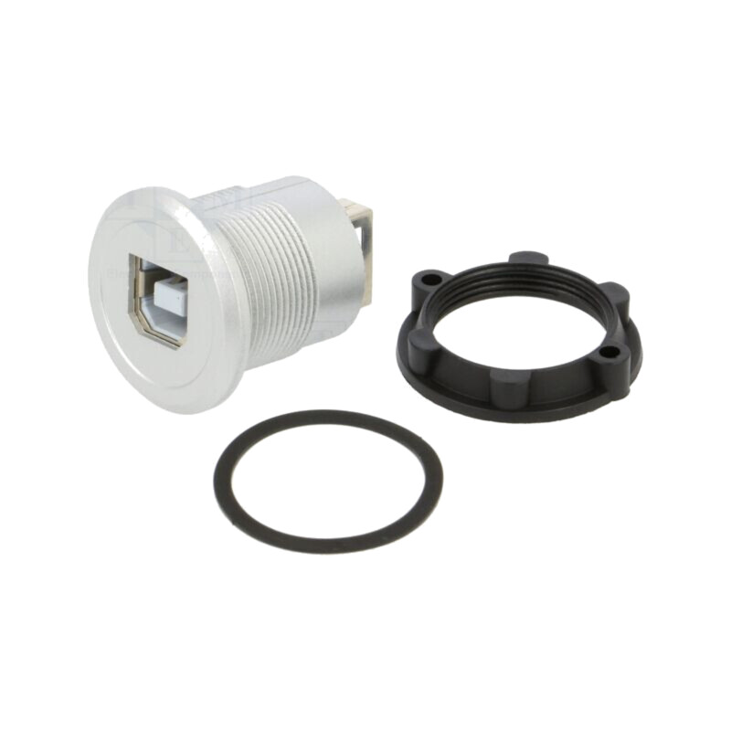 Adaptor; USB A soclu,USB B soclu; USB 2.0; Filet: M22; 1÷10mm