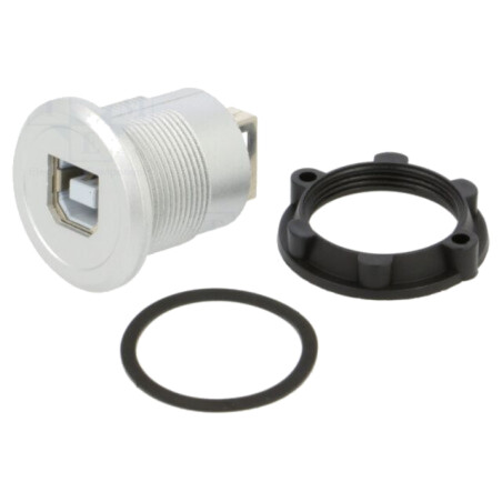 Adaptor; USB A soclu,USB B soclu; USB 2.0; Filet: M22; 1÷10mm