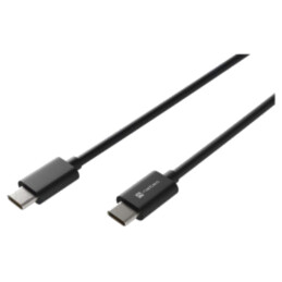 Cablu; USB 2.0; USB C mufă,din ambele părţi; 1m; negru; 100W; 5A