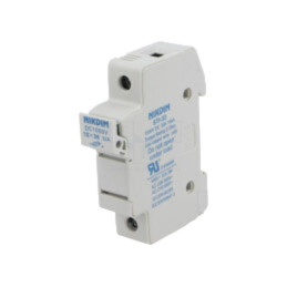 Clemă; 10x38mm; pentru şină DIN; 32A