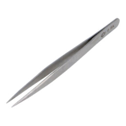 Pensetă; 120mm; pt.lucrări de precizie; Tip pensetă: drept