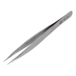Pensetă; 120mm; pt.lucrări de precizie; Tip pensetă: drept