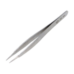Pensetă; 120mm; pt.lucrări de precizie; Vârf: îngustat