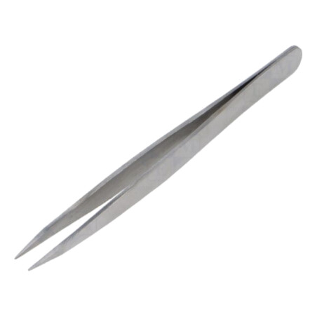 Pensetă; 100mm; pt.lucrări de precizie; Tip pensetă: drept