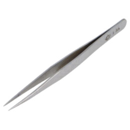 Pensetă; 120mm; pt.lucrări de precizie; Tip pensetă: drept
