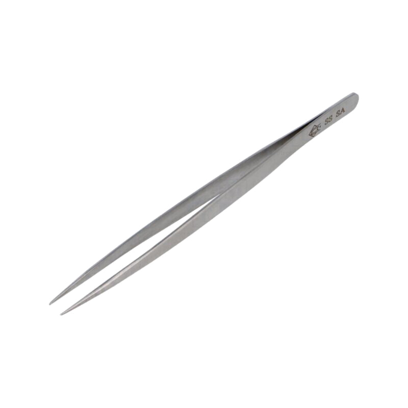 Pensetă; 140mm; pt.lucrări de precizie; Tip pensetă: drept