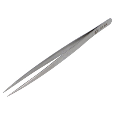 Pensetă; 140mm; pt.lucrări de precizie; Tip pensetă: drept