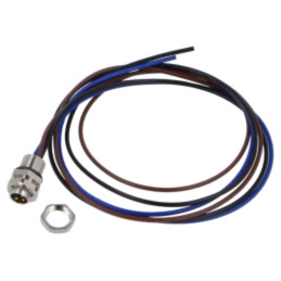 Conector: M8; soclu; tată; 48V; 4A; PIN: 3; IP67; cabluri; 0,34mm2